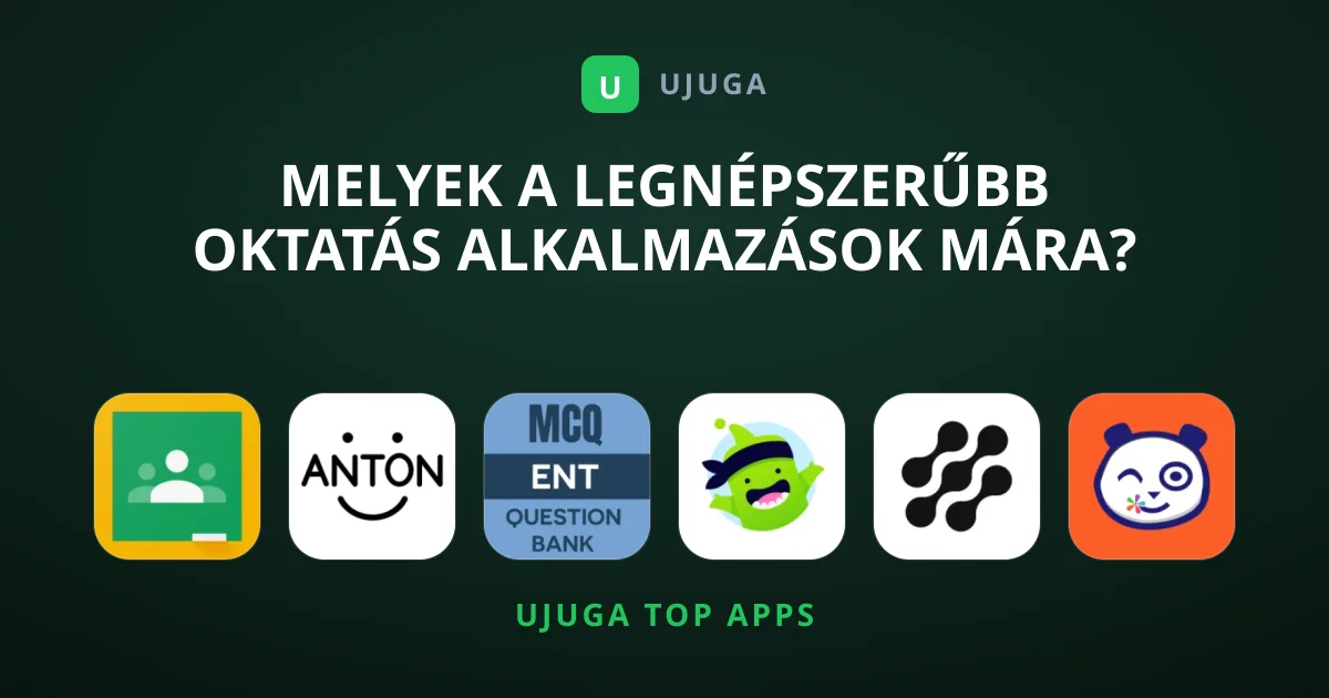 Melyek a Legnépszerűbb Oktatás Alkalmazások Mára?
